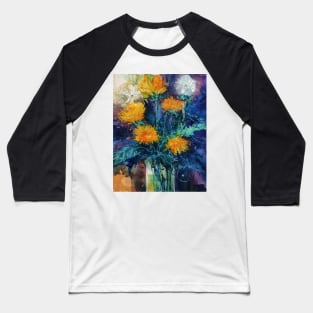 #floralexpression watercolor05 Baseball T-Shirt